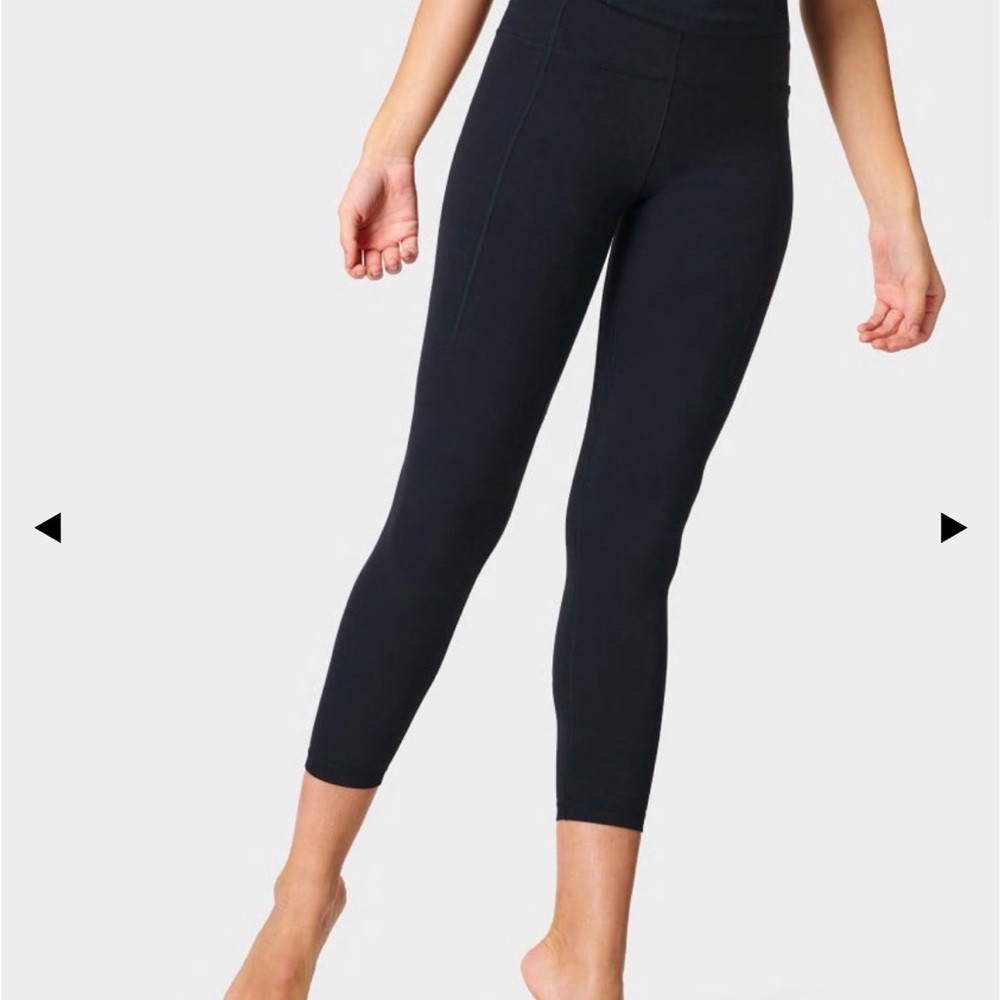 Sweaty Betty Super Soft 7/8 Yoga Leggings. High rise. Sz M. Worn once.